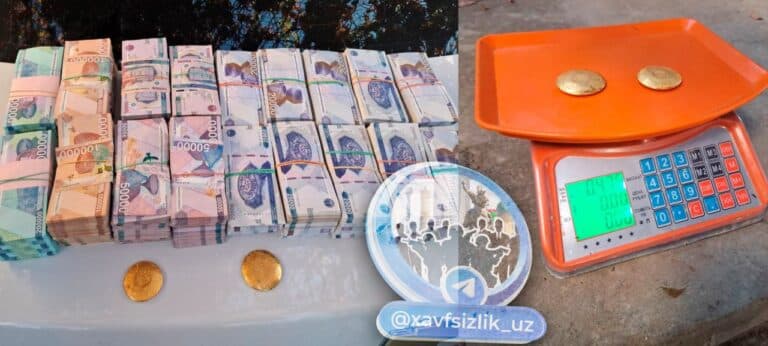 Kattaqo‘rg‘onda noqonuniy oltin savdosiga chek qo‘yildi