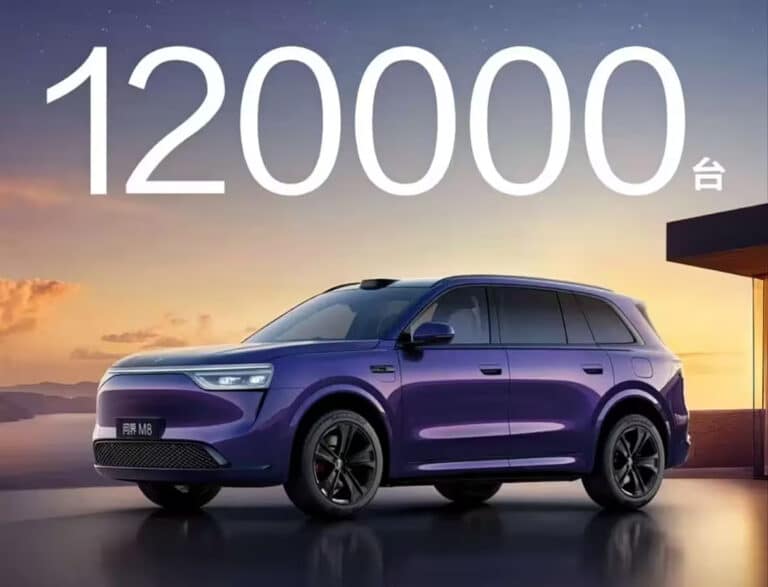 Huawei Aito M8 Xitoy bozorida 200 kunda 120 ming dona sotildi