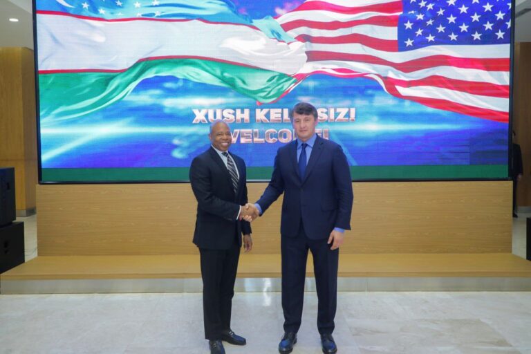 Tashkent Mayor Meets New York Mayor Eric Adams