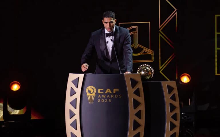 Ashraf Hakimi Afrikaning eng yaxshi futbolchisi deb topildi