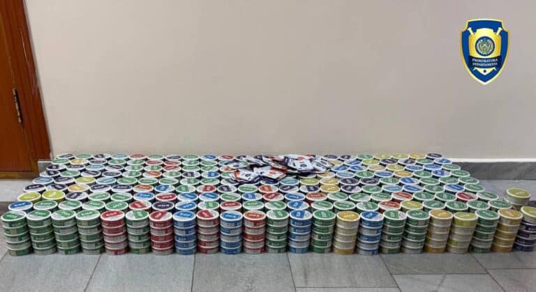 Sirdaryoda Gentra salonidan 78,1 mln so‘mlik noqonuniy tamaki mahsulotlari topildi