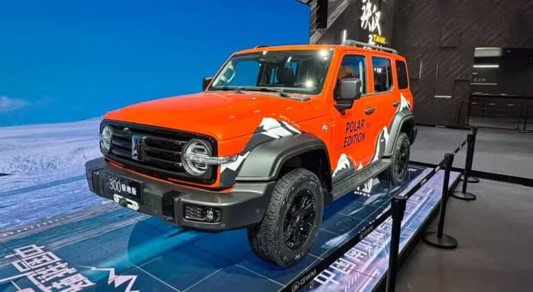 Tank 300 Polar Edition avtomobili qanday xususiyatlarga ega