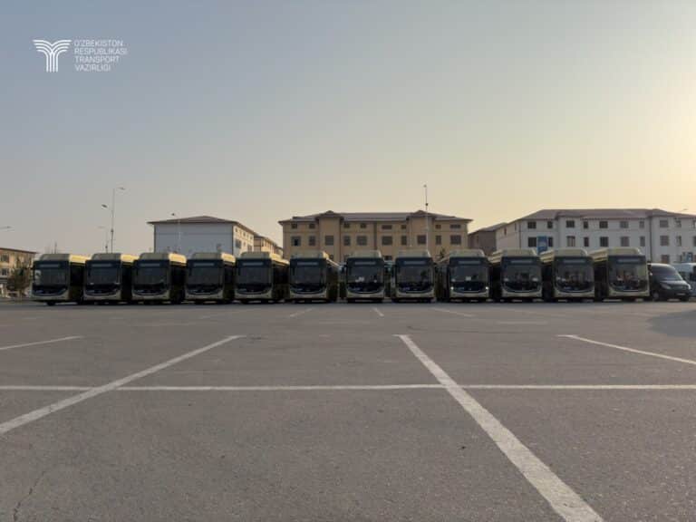 Для Гулистана закупили 52 электробуса Yutong