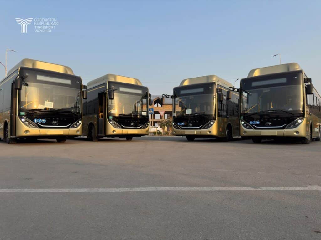Gulistonda jamoat transporti uchun jami 72 ta avtobus keltirildi