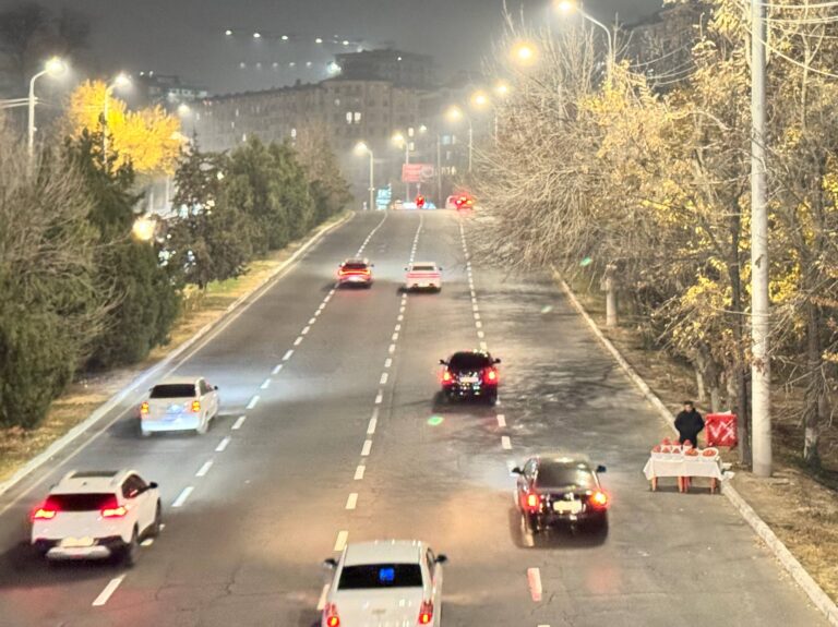 Две улицы Ташкента перекроют из-за президентской Олимпиады