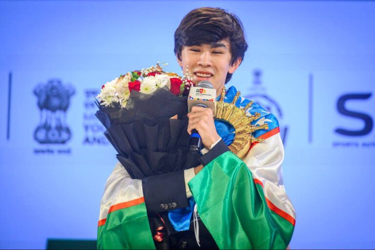 Javohir Sindarov «O‘zbekistonda xizmat ko‘rsatgan sportchi» unvoni bilan taqdirlandi