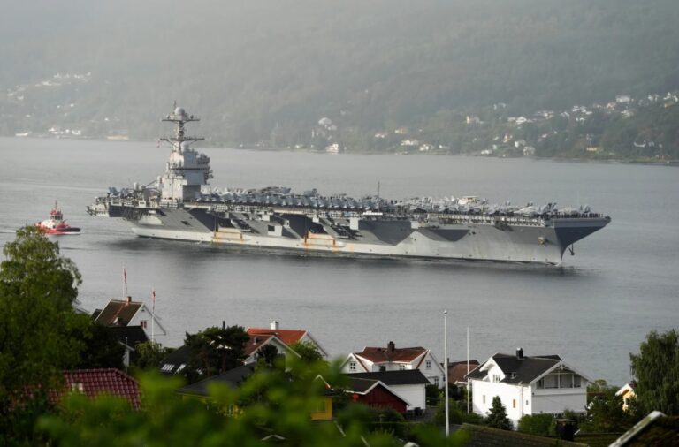 US Aircraft Carrier Heads Toward Venezuela in Show of Force