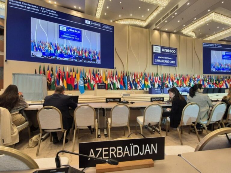 Azerbaijan Takes Part in UNESCO General Conference in Samarkand