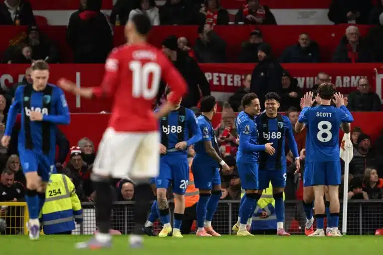 «Old Trafford»da gollar shousi: «Manchester Yunayted» va «Bornmut» durang qayd etdi