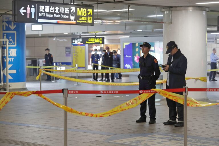 Three People Killed in Knife Attack in Taiwan Metro