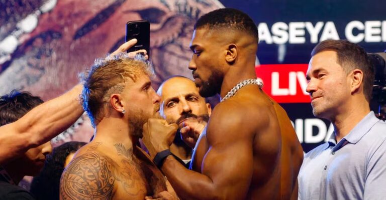 UK Viewers Warned of Fine Ahead of Anthony Joshua vs Jake Paul Fight on Netflix