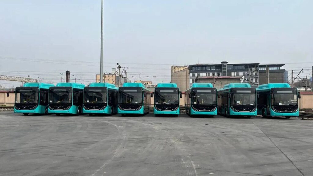 Qashqadaryoga Xitoydan 26 ta zamonaviy avtobus xarid qilindi