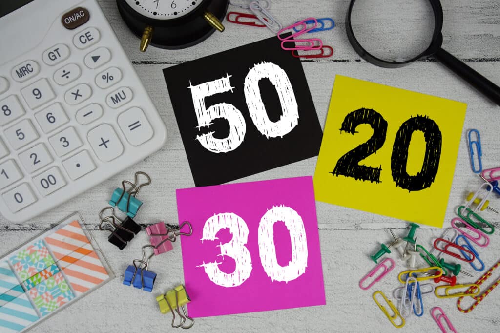 50/30/20 qoidasi nima va undan qanday foydalaniladi