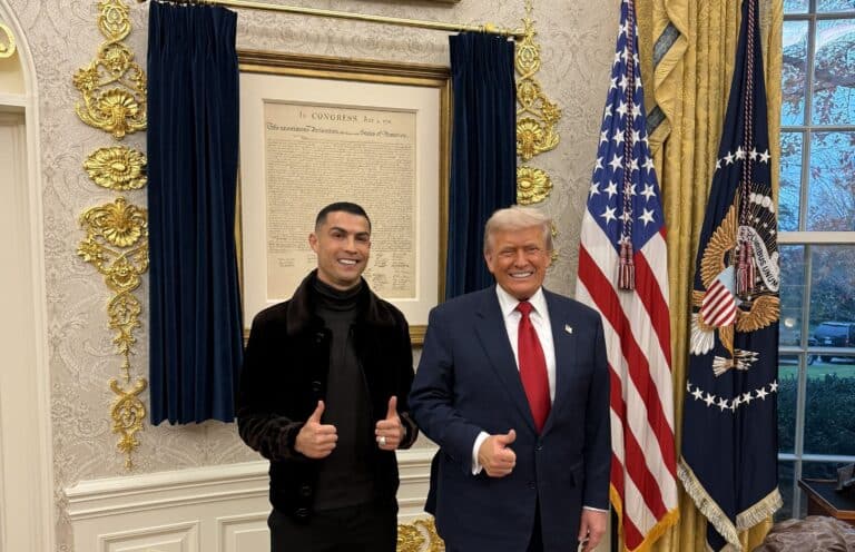 Трамп заявил, что Роналду посетил Белый дом на этой неделе