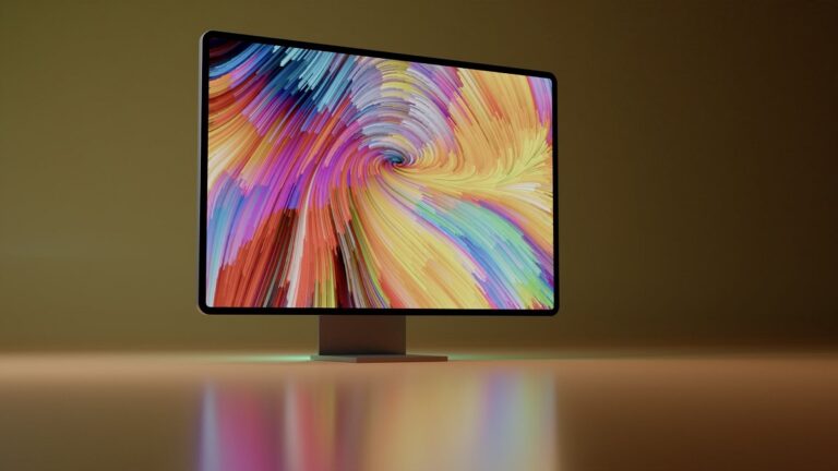 Apple OLED displeyga ega iMac ustida ishlamoqda