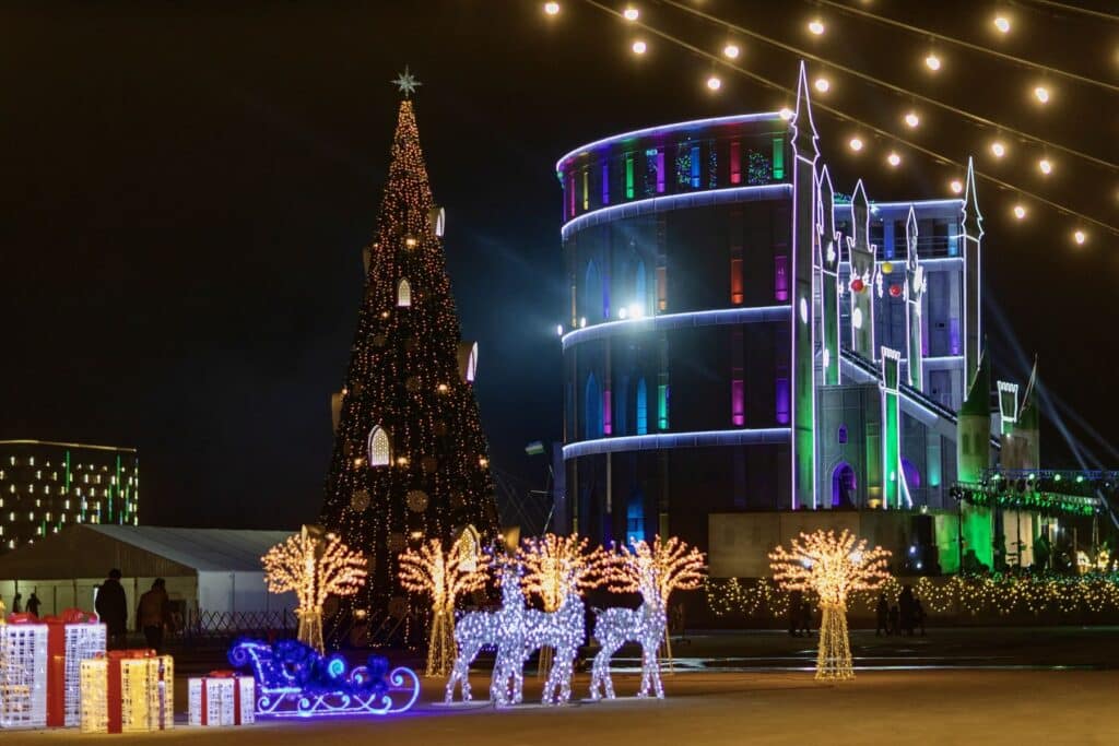 новый год в самарканде