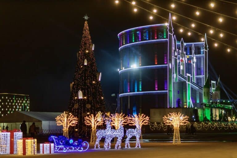 Какие дороги Самарканда закроют на новогодние праздники