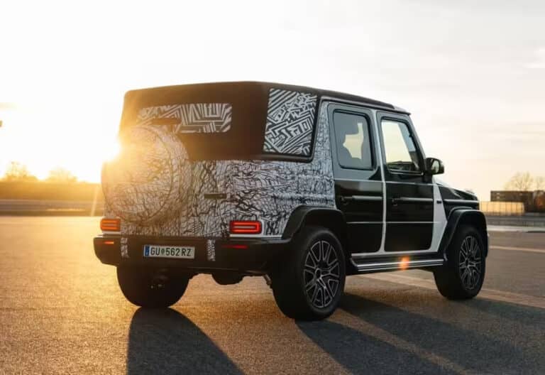 Mercedes-Benz G-Class kabrioletining yangi prototipi namoyish etildi