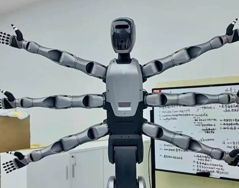 Xitoyda olti qo‘lli odamsimon robot ishlab chiqildi