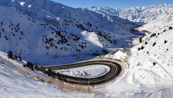 Qamchiq dovonida yuk avtomobillari harakati vaqtincha cheklandi