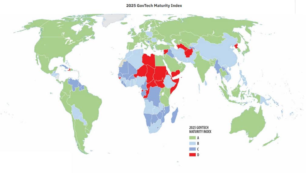 Uzbekistan Ranked Among 80 Leading Countries in GovTech Maturity Index 2025