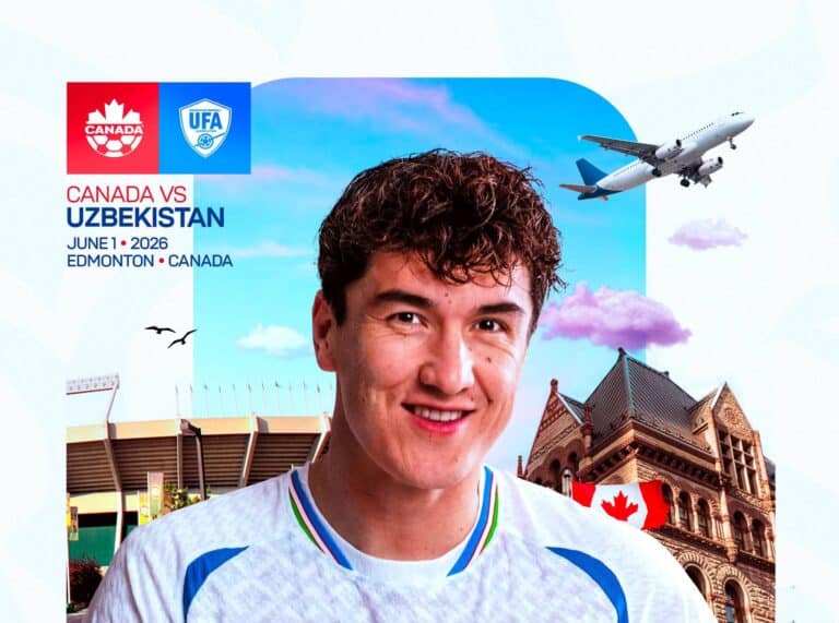 Футболисты Узбекистана проведут товарищеский матч против канадцев