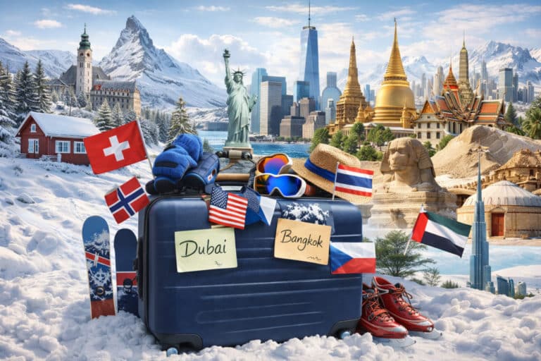 Qish mavsumida sayohat qilish tavsiya etiladigan mamlakatlar: narxlar