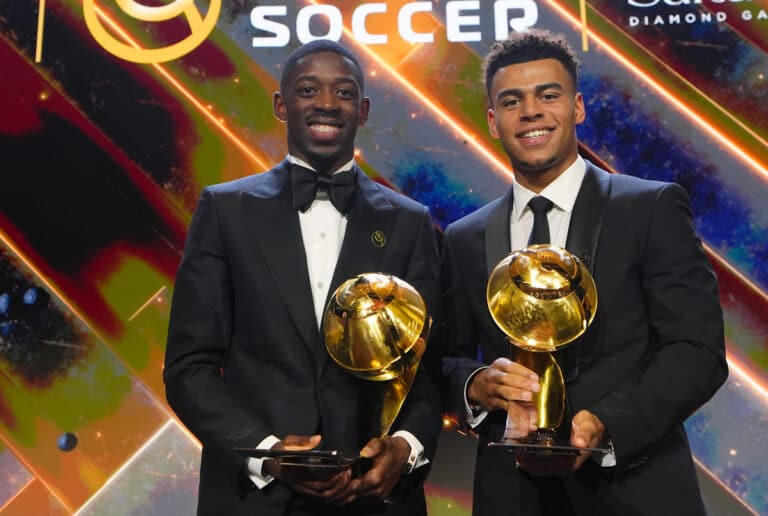 Dembele Globe Soccer Awards marosimida «Yilning eng yaxshi futbolchisi» deb topildi