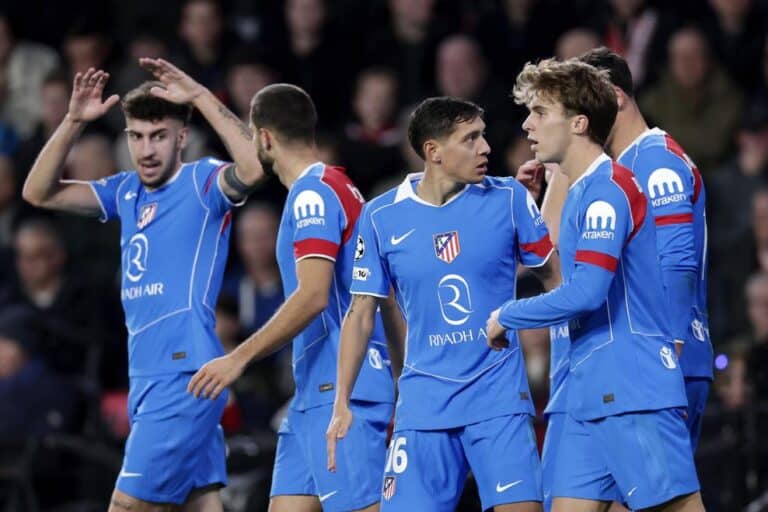 ПСВ бил до конца, но Атлетико Мадрид не сломался