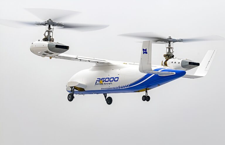 Китай испытал первый в мире конвертоплан массой 6 тонн