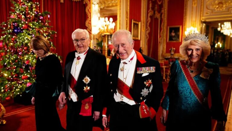 King Charles Hosts Lavish State Banquet for German President at Windsor Castle
