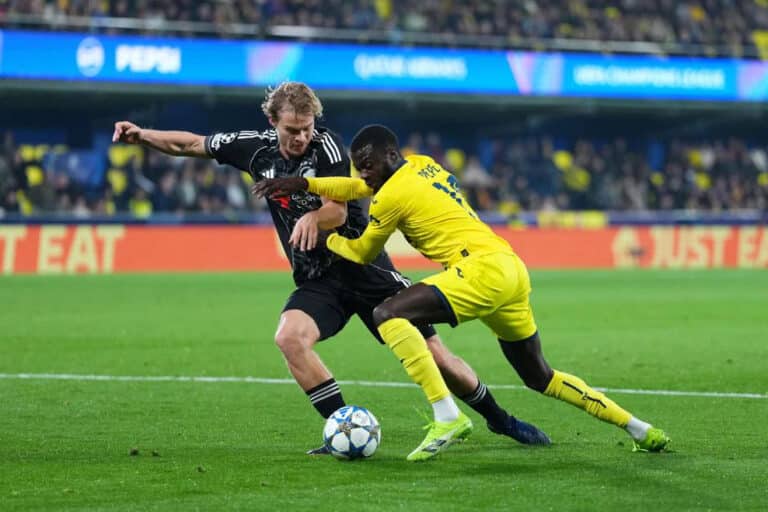 Вильярреал уступил Копенгагену в ярком матче общего этапа ЛЧ