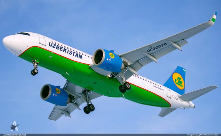 Uzbekistan Airways изменила расписание рейсов в Санкт-Петербург и Андижан