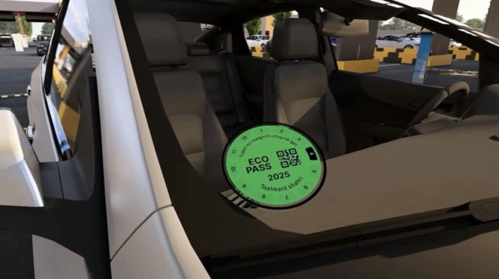 Экостикер для автомобиля теперь можно получить онлайн