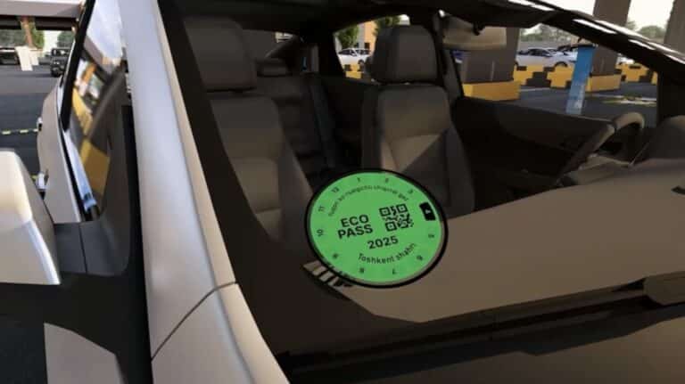 Экостикер для автомобиля теперь можно получить онлайн