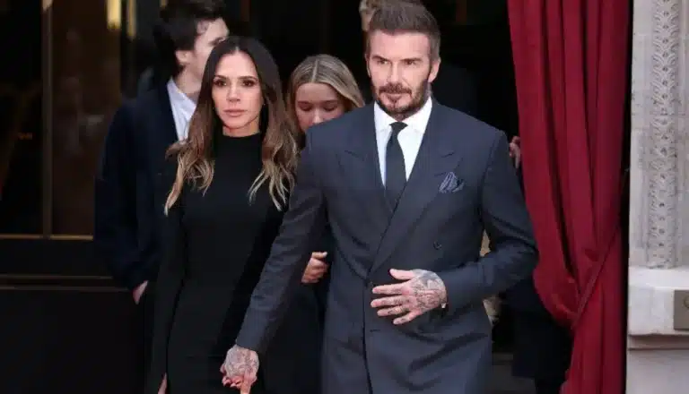 Beckham Family Reunites Publicly at Paris Fashion Week
