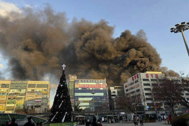 Janubiy Koreyadagi yong‘inda O‘zbekiston fuqarosi bedarak yo‘qoldi