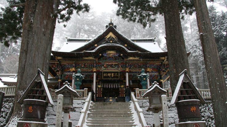 Japan Snowstorm Forces 130 People to Shelter at a Shrine