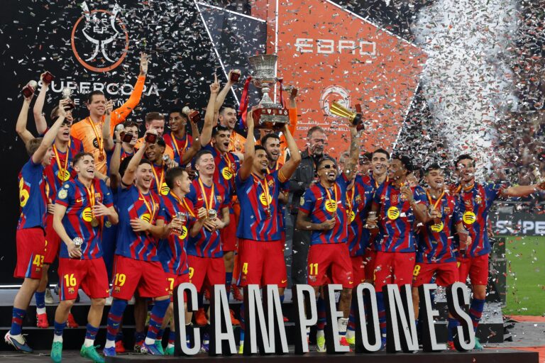 «Barselona» finalda «Real»ni mag‘lub etib, Ispaniya Superkubogini qo‘lga kiritdi