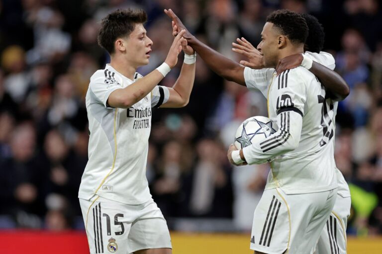 Шесть ударов в цель и вечер Мбаппе: Реал Мадрид смял Монако в Мадриде