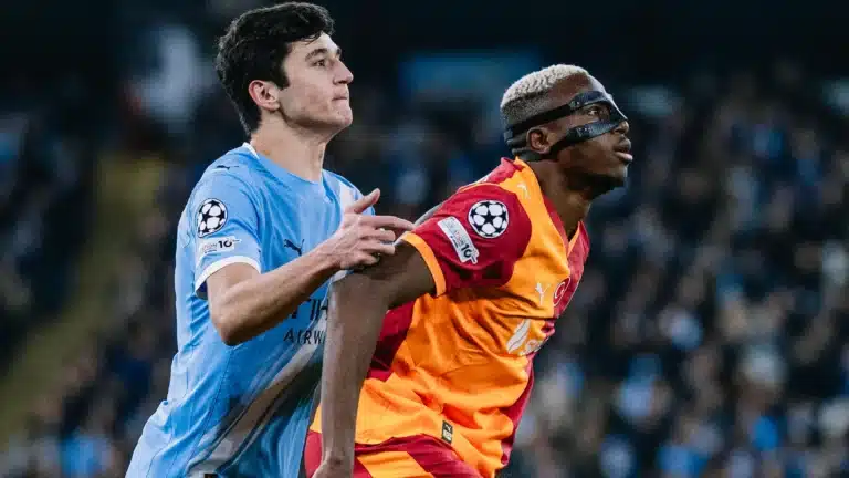 YChL. Husanov to‘liq o‘ynagan bahsda «Manchester Siti» «Galatasaroy»ni mag‘lub etib, pley-offga yo‘l oldi