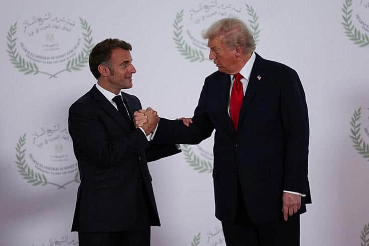 Macron Takes Aim at ‘Bullies’ in Davos Speech as Tensions With Trump Escalate