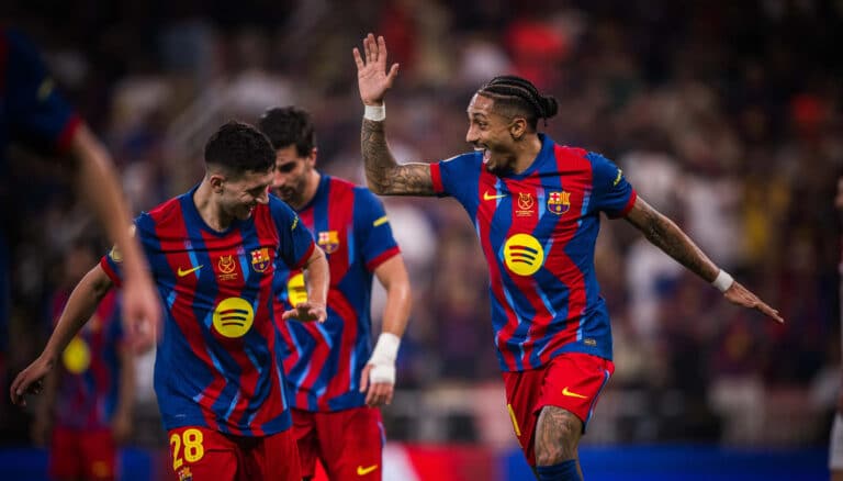 Барселона устроила фейерверк в Джидде: Атлетик Бильбао разгромлен