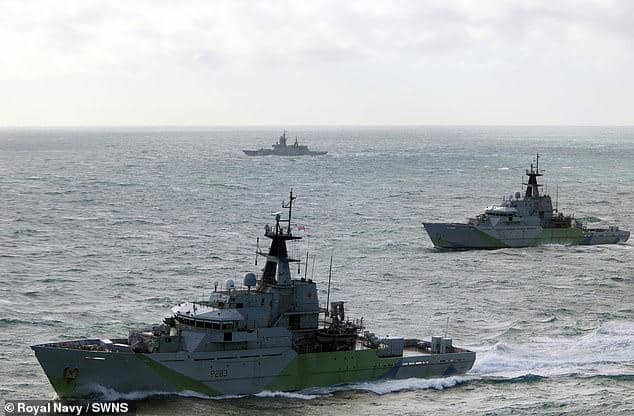 Royal Navy Intercepts Russian Ships in English Channel, Sends Warning to Moscow