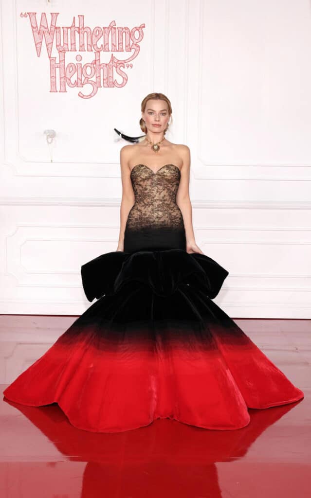 Robbie in LA at the TCL Chinese Theatre on Jan 28 2026.