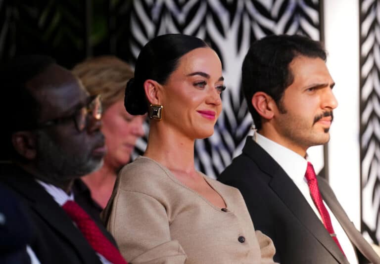 Katy Perry and Justin Trudeau Make Public Debut as Couple at Davos