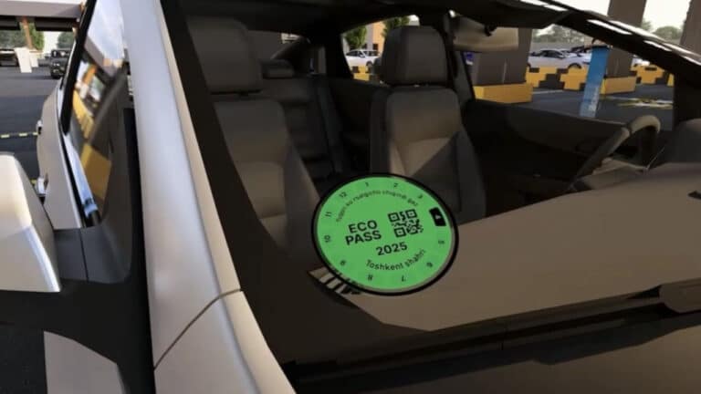 Avtomobillarga ekostikerlarni onlayn olish imkoni yaratildi