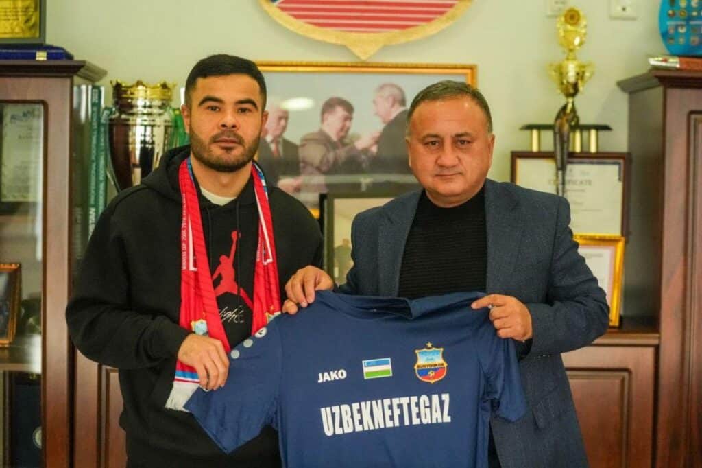 Дильшод Ахмадалиев. Фото: «Бунёдкор»