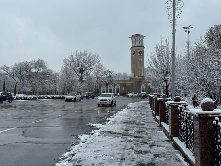 Toshkentda qor sababli aholi ogohlantirildi