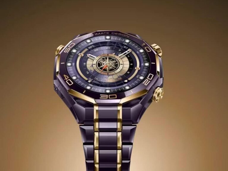 3300 yevrolik Huawei Watch Ultimate Design Royal Gold soati namoyish etildi